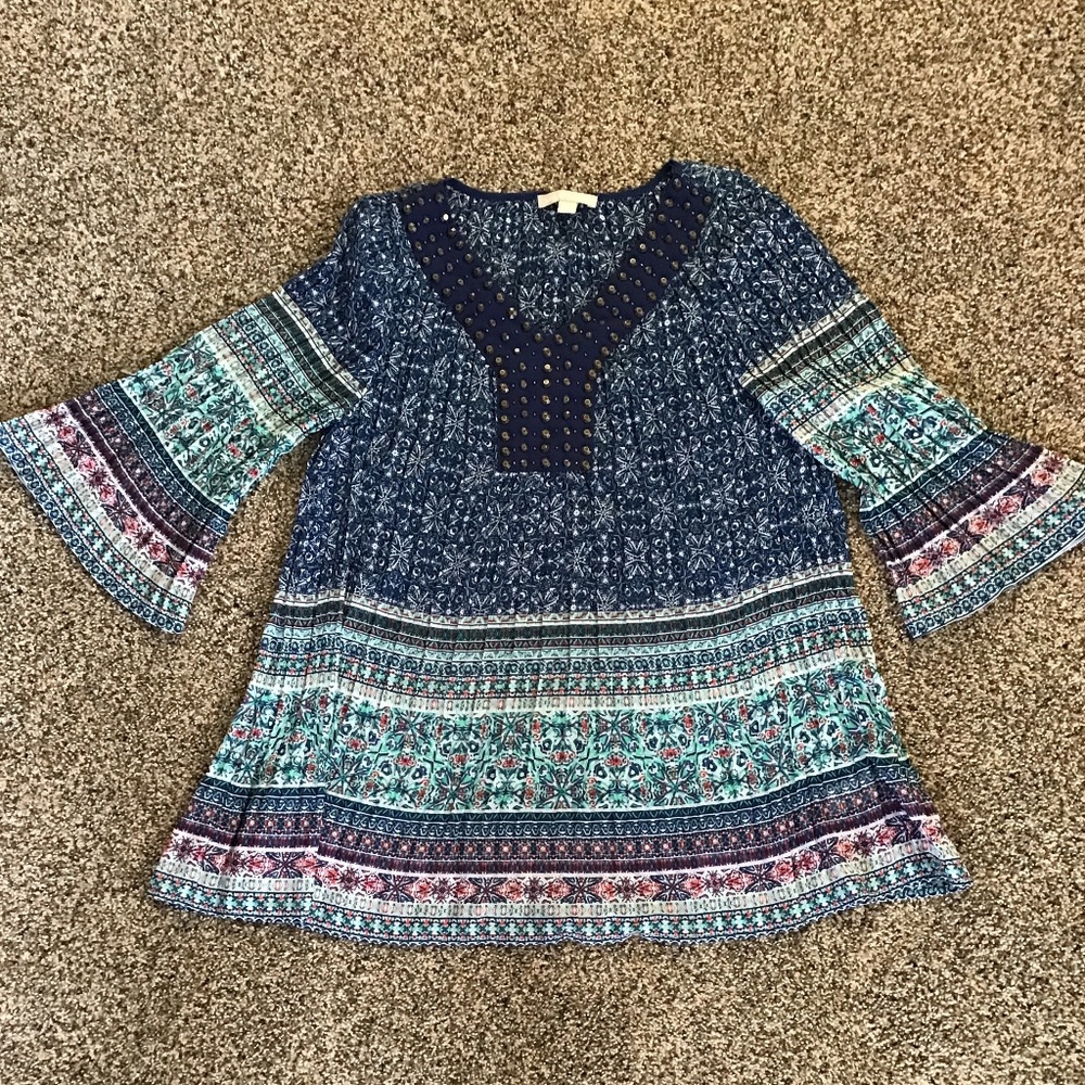 Woman Within lightweight Blouse Plus Size 14/16